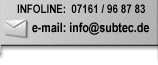 e-mail an SubTec Info Service